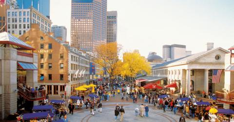 Quincy Market in Boston