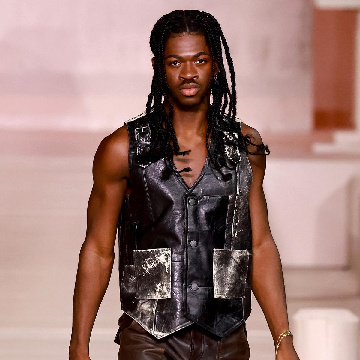 Rapper Lil Nas X walks the runway for Coach during September 2022 New York Fashion Week