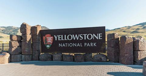 The Yellow Stone National Park sign