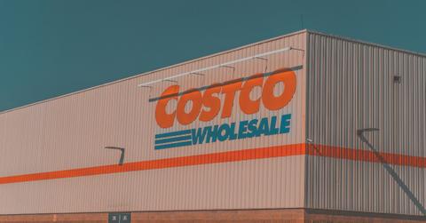 The front of a Costco store