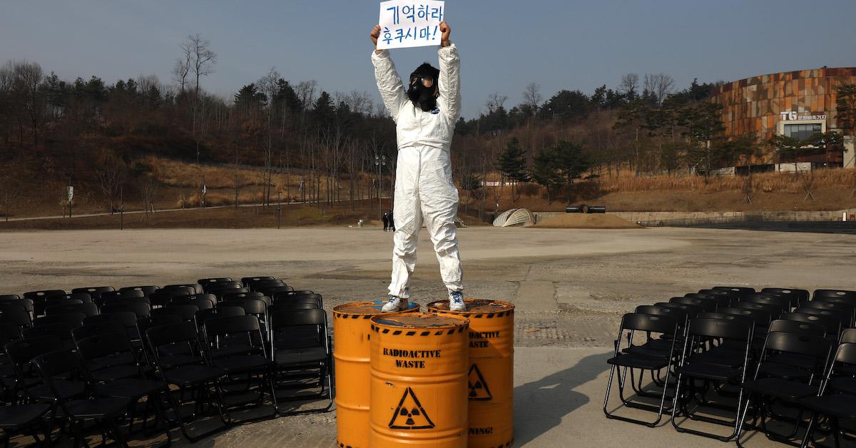 Protesting Water Release