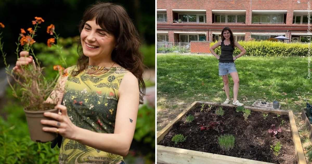 Photos of environment activist Ellen Miles as she leads young people to initiate the trend of guerrilla gardening (Cover Image Source: Instagram | @octaviachill)