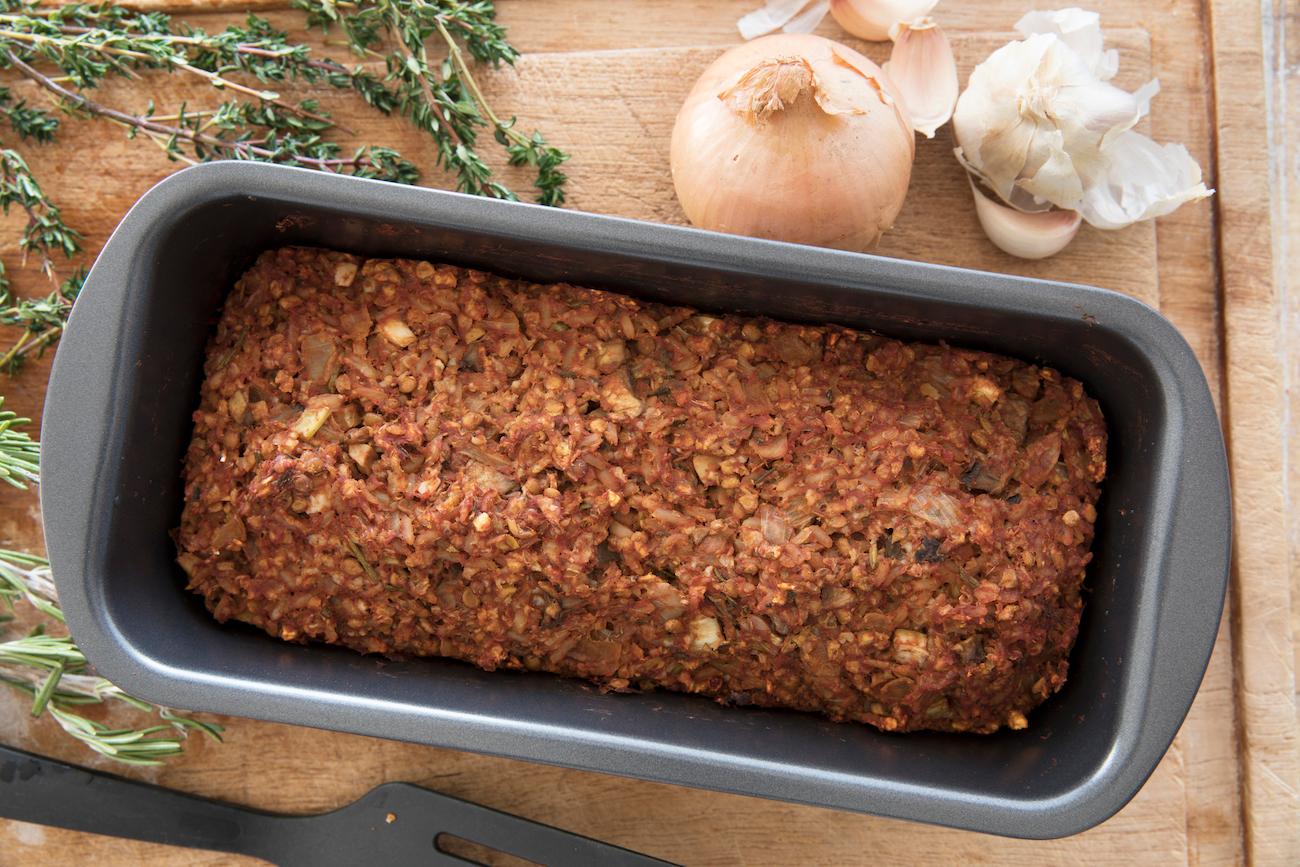 Ultimate Vegan Lentil Walnut Loaf