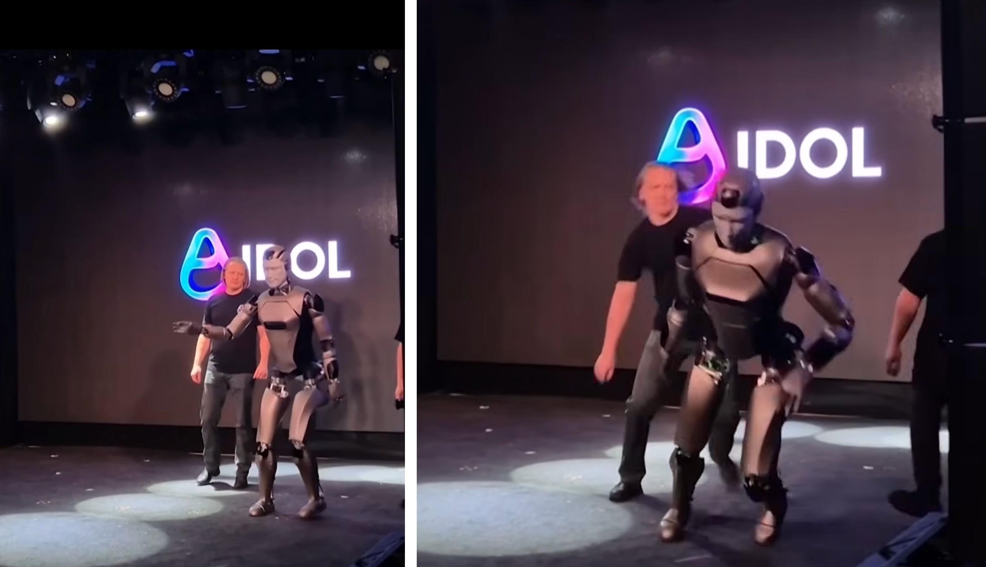 Russian Robot Face Plants on Stage in Massive Fail