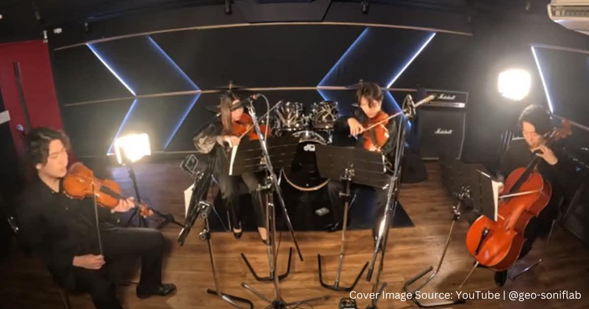 Japanese musicians perform scientist Hiroto Nagai's composition from climate data. (Cover Image Source: YouTube | @Geo-Sonif Lab)