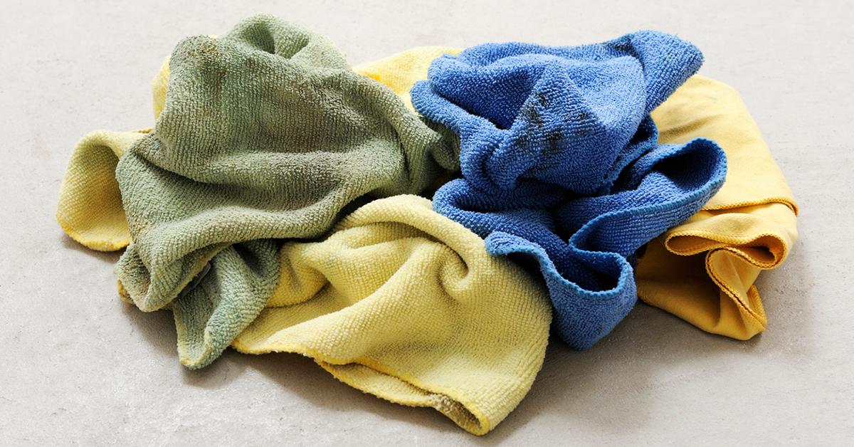 diy upcycle rags wipes