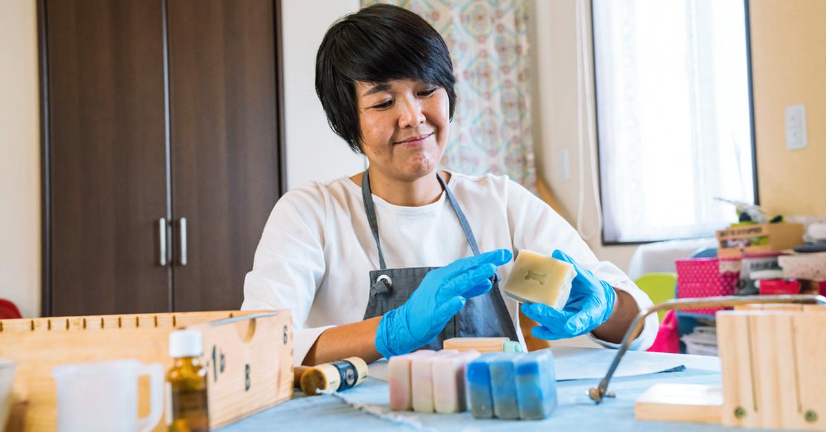 natural soap making