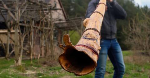Man playing an ancient battle trumpet. (Representative Cover Image Source: Getty Images | Vital Hil)