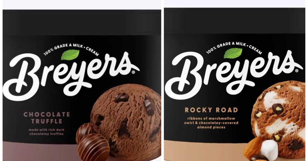 Almost 7,000 Breyers Ice Cream Cartons Recalled