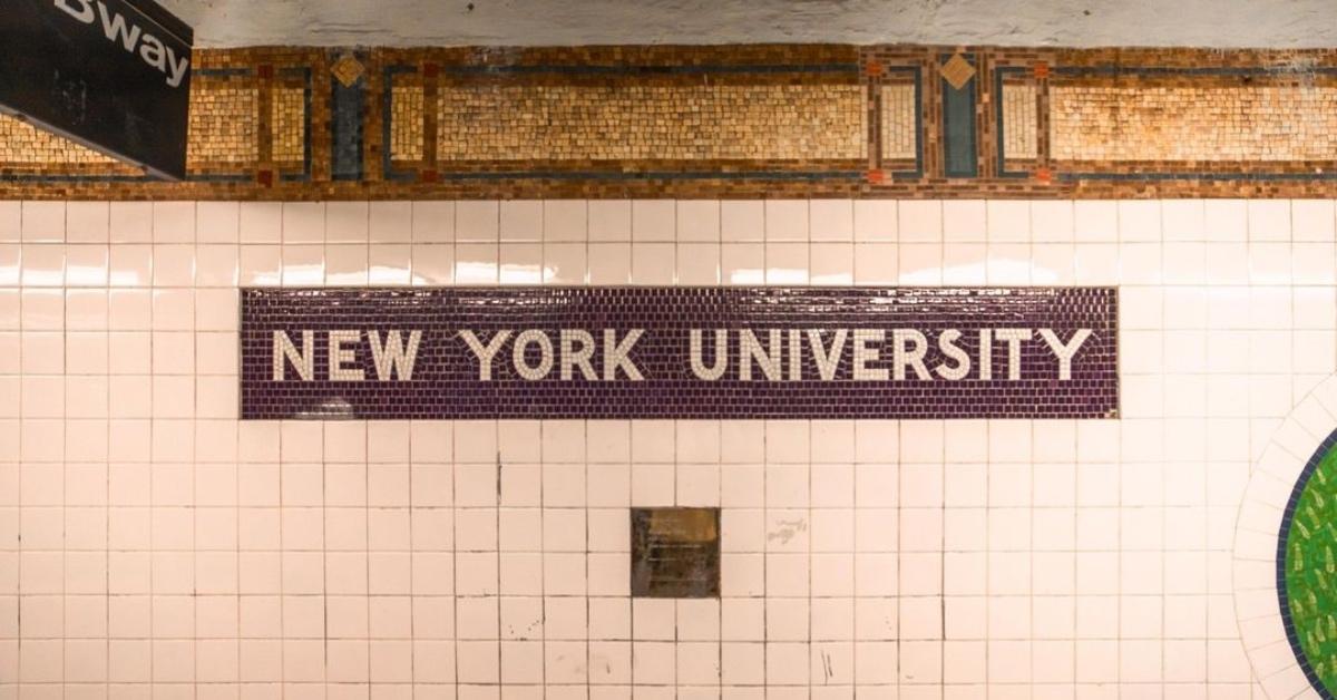 NYU subway platform