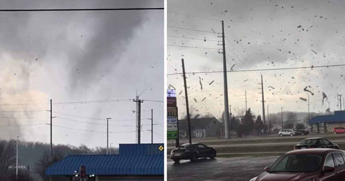 Tornado brewing in Michigan (Cover Image Source: YouTube | ViralHog)