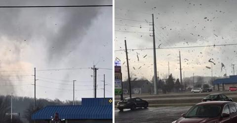Tornado brewing in Michigan (Cover Image Source: YouTube | ViralHog)