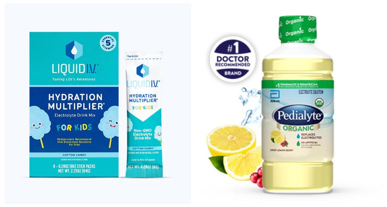 Are Liquid IV and Pedialyte Safe for Kids? An Expert Weighs In