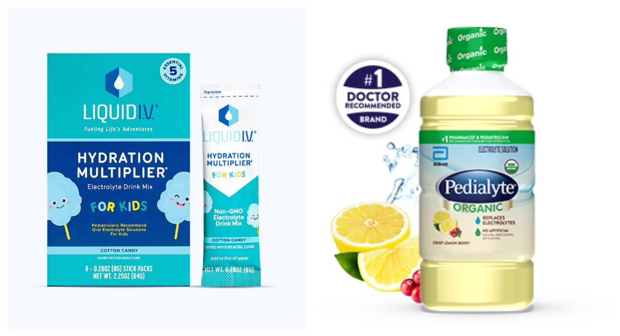 Are Liquid IV and Pedialyte Safe for Kids? An Expert Weighs In