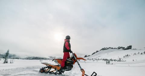 Snow Biking