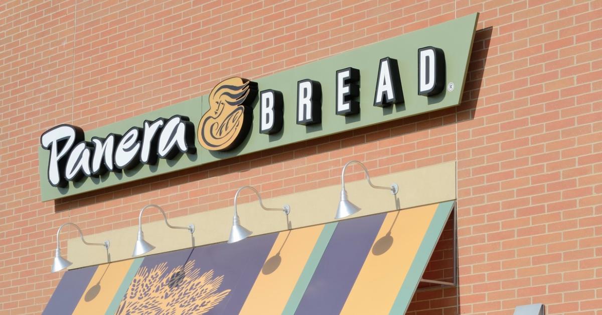 Photograph of the Panera Bread logo.