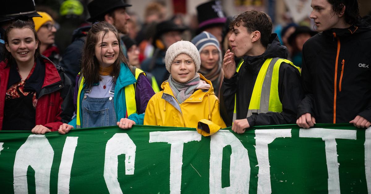 What does Greta Thunberg do in her spare time?