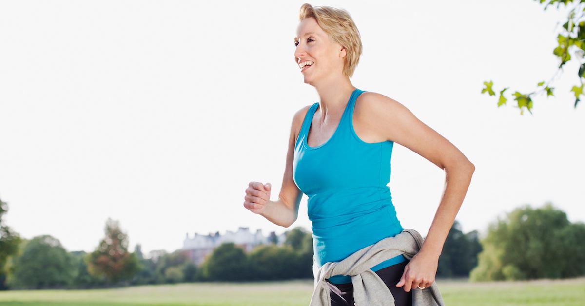 Woman jogging