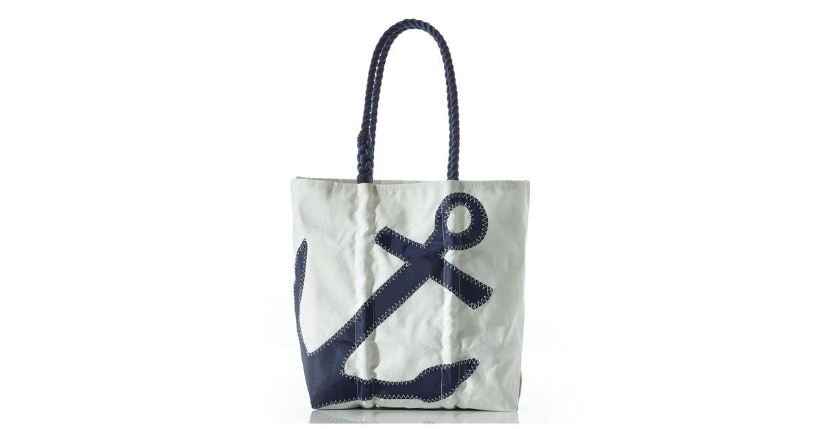 nautical-inspired tote bag