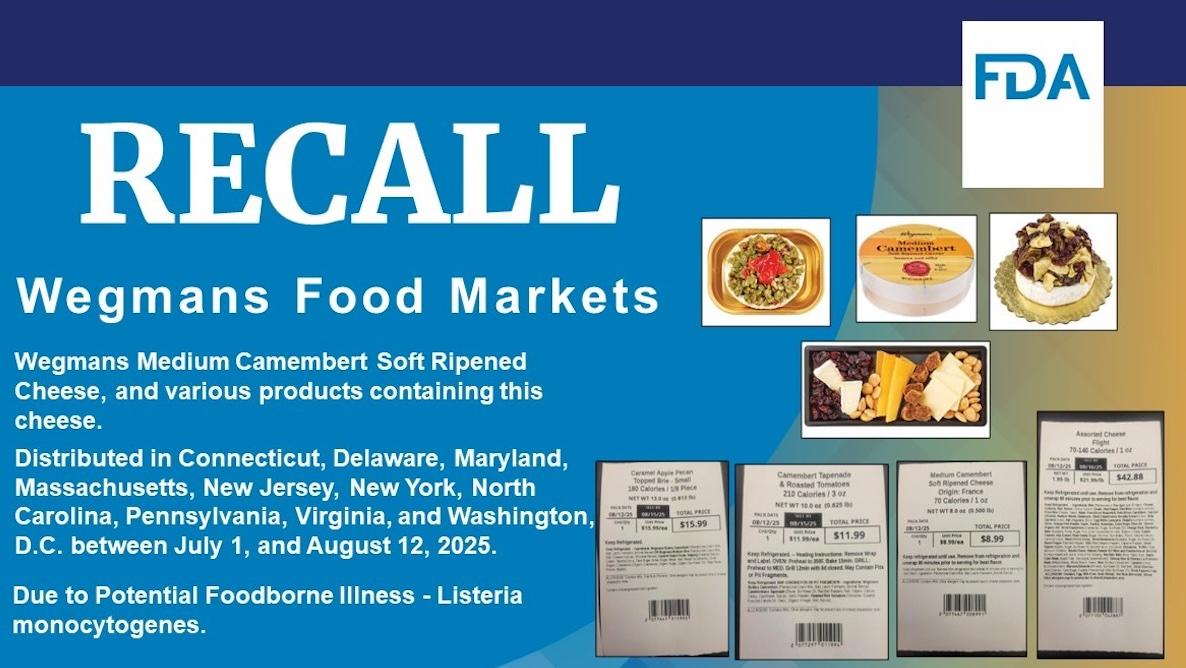 wegmans recall cheese listeria