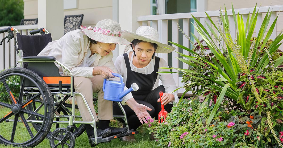 is gardening good for your back