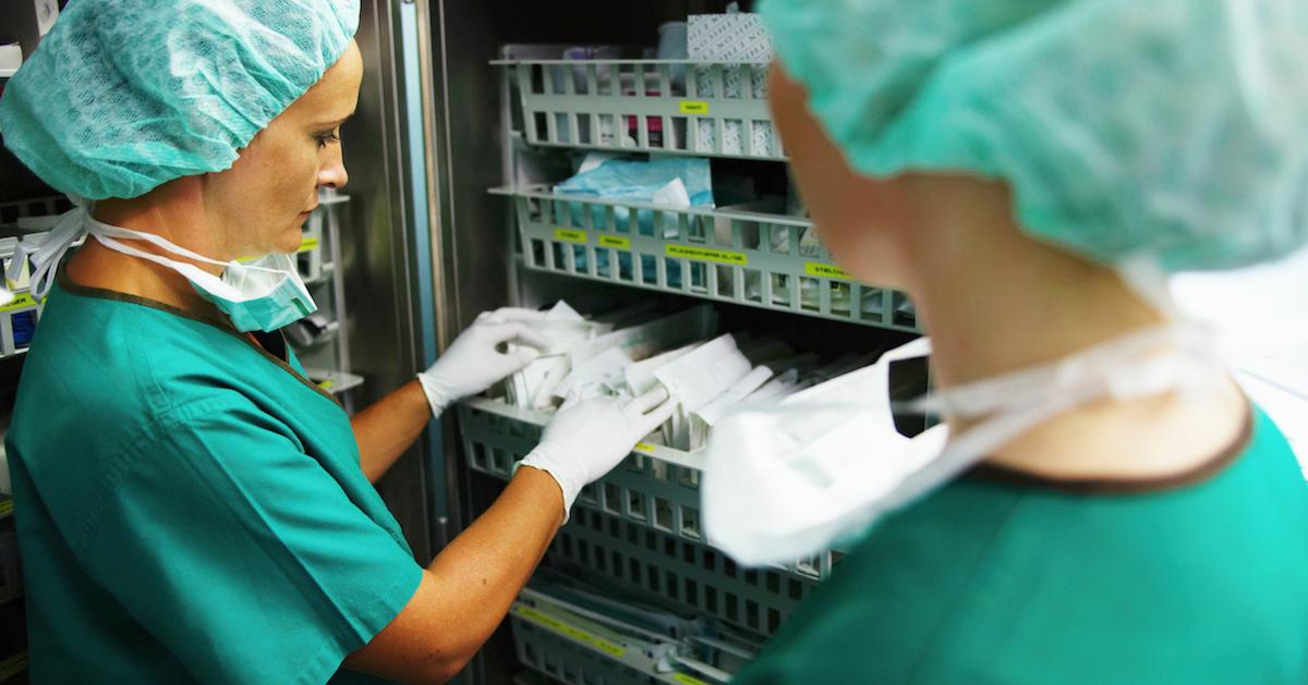 how doctors clean reusable patient supplies