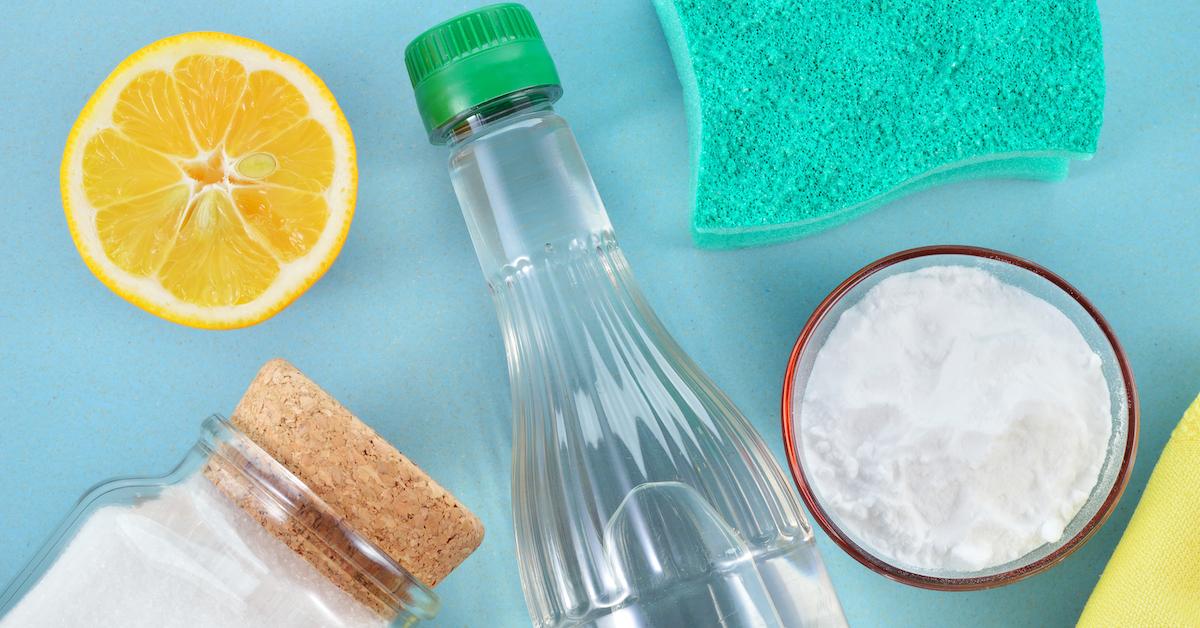 cleaning litter box with vinegar