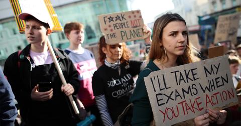 climate strike students