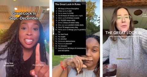 Women talk about the rules of the great lock in of 2025