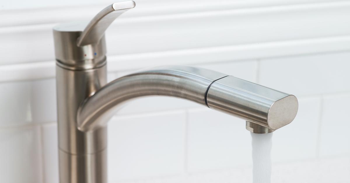 running faucet