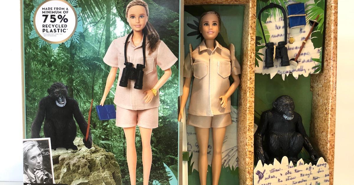 jane goodall barbie doll