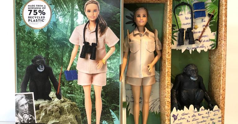 jane goodall barbie doll