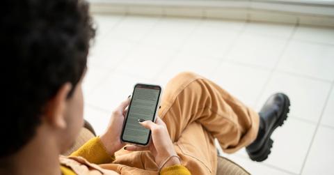 Someone On a Smartphone