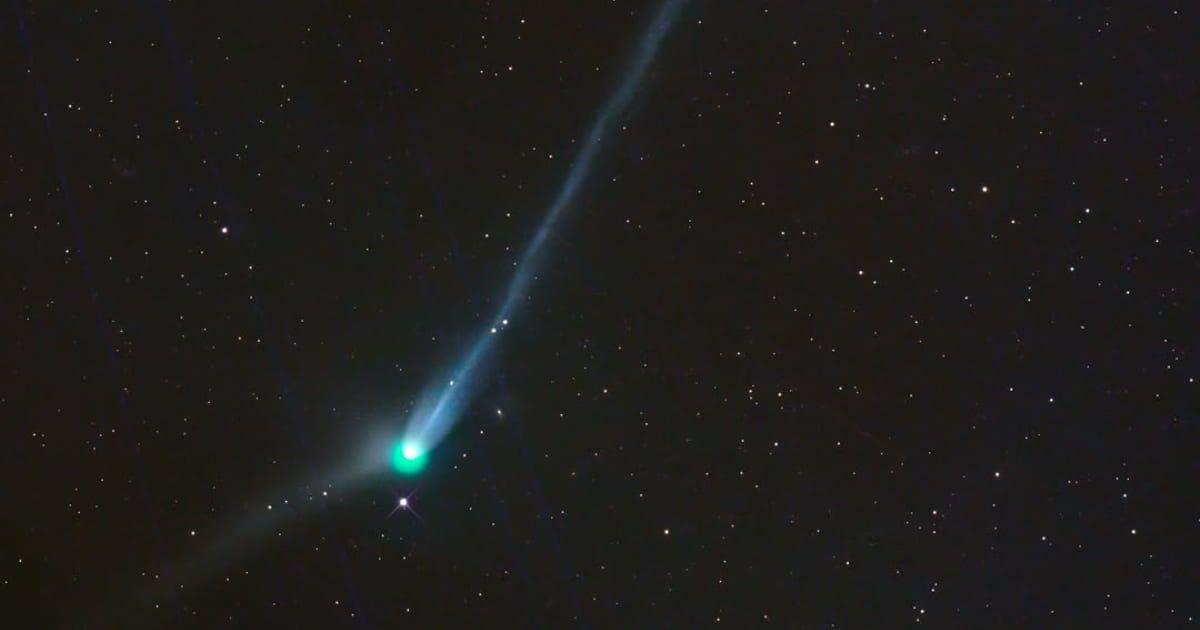 Comet C/2024 E1 (Wierzchos): View from Namibia. (Cover Image Source: Instagram | @friendsofnasa/ Gerald Rhemann and Michael Jäger)