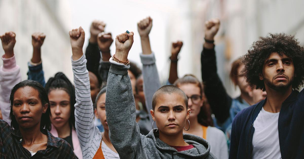 organize protest cleanup