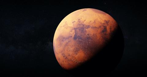 view of mars