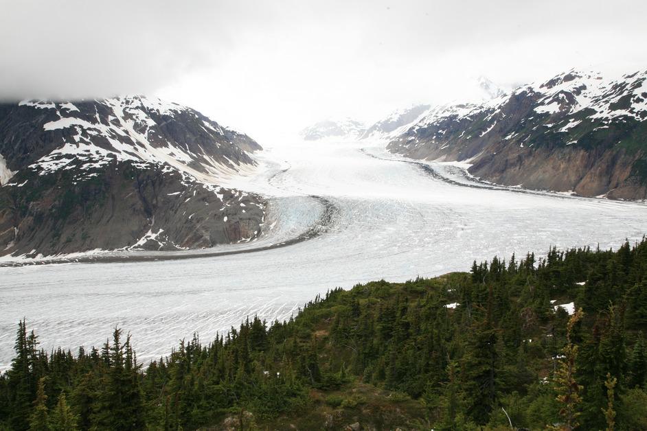 Photo of Salmon Glacier, north of Stewart, British Columbia, Canada