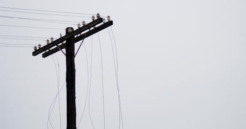 Power line wire failure