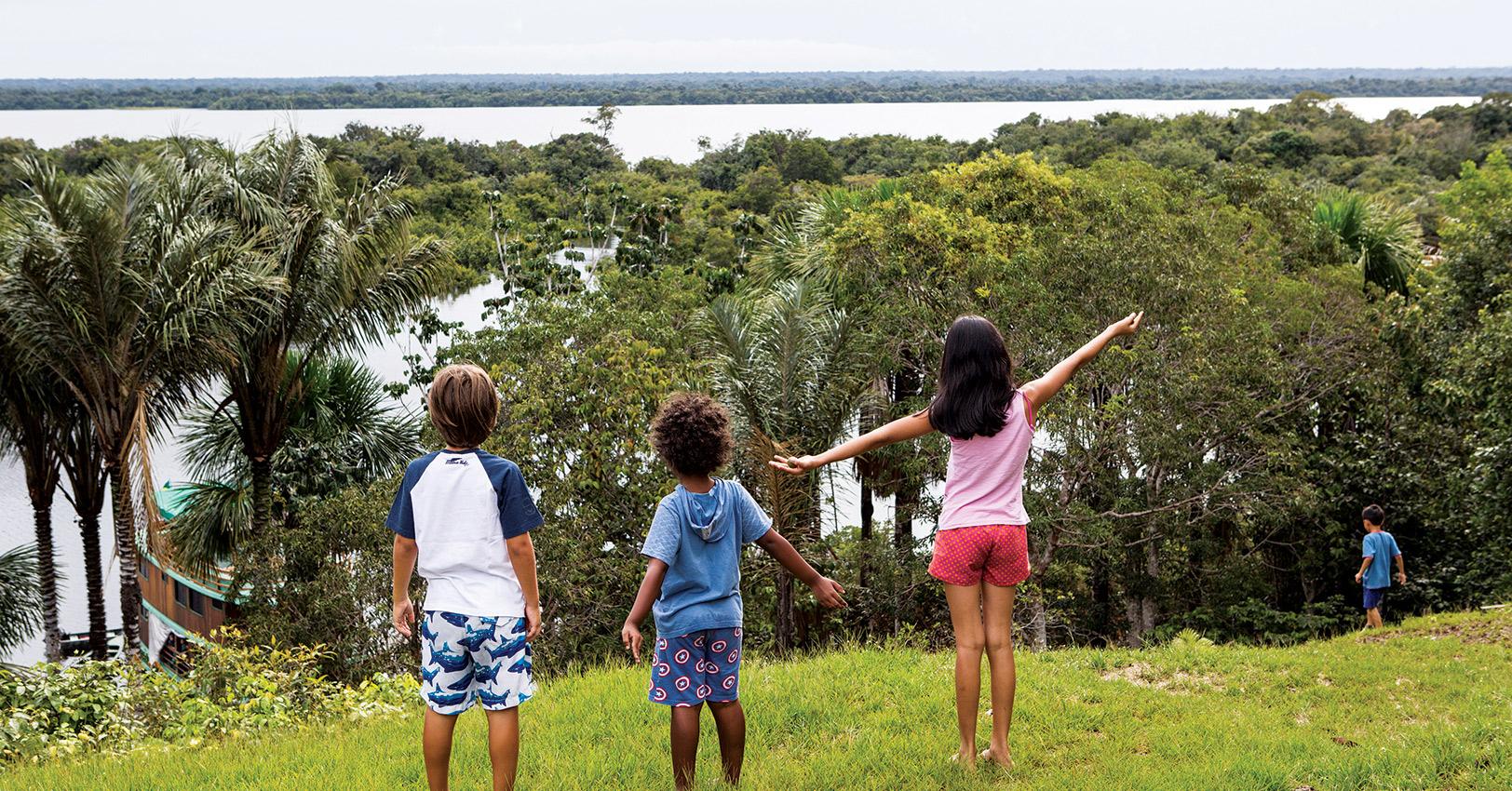 OurWholeVillage Appreciating the magnitude and abundance of the Amazon