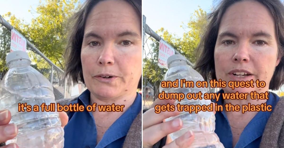 Trapped Water in Plastic Water Bottles Is a Very Real Problem