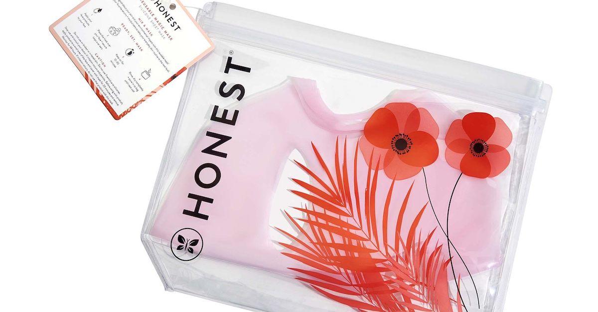 Honest Beauty's Reusable Magic Silicone Sheet Mask