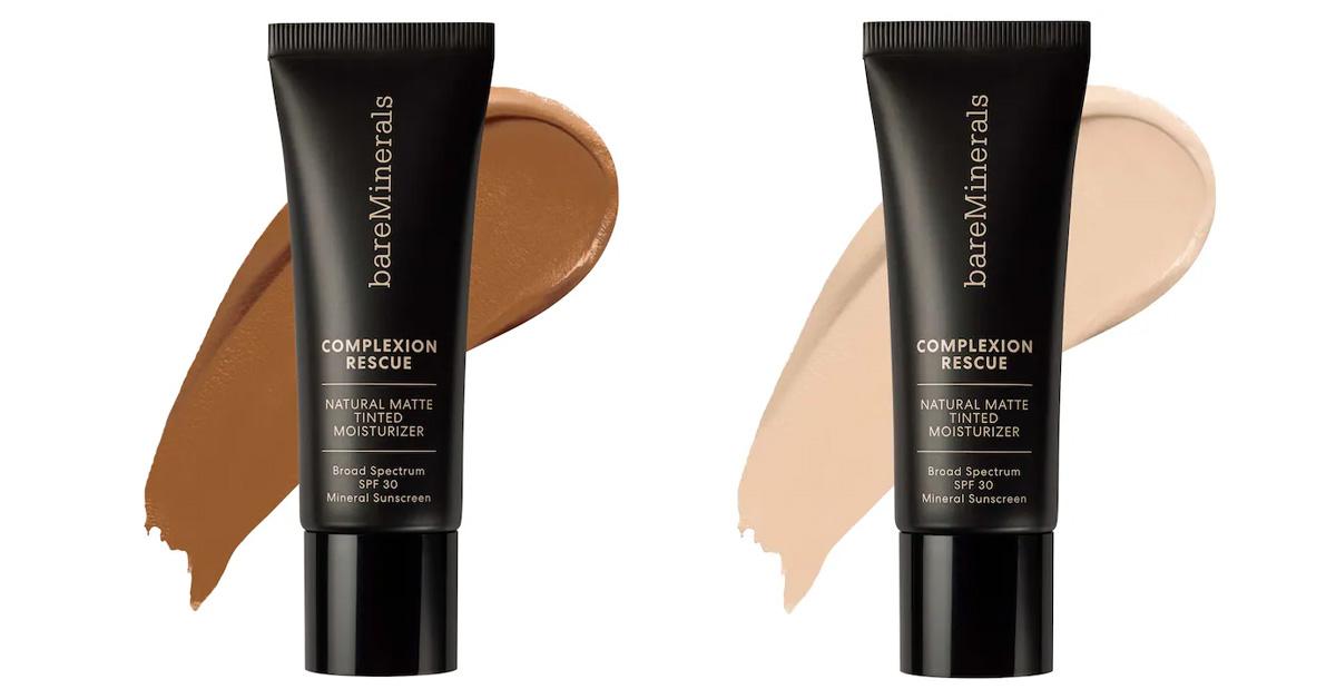 two black tubes of tinted moisturizer