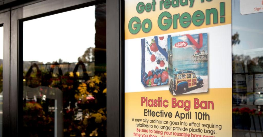 Stores Create Waste With One Plastic Bag Per Item