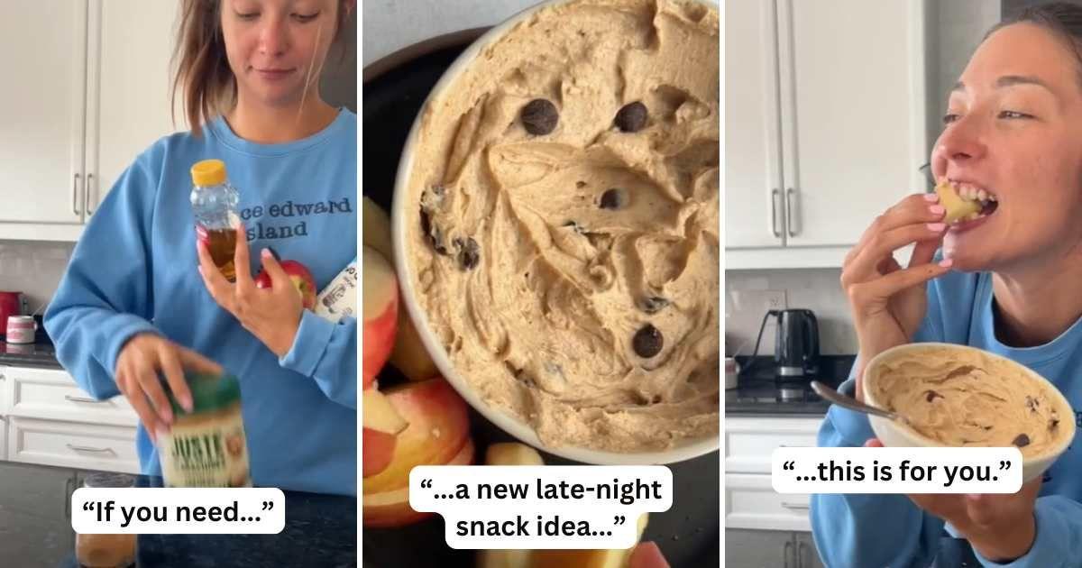 The dietitian shares a delicious recipe she eats as a late-night snack (Cover Image Source: TikTok | @nourishedbynic)
