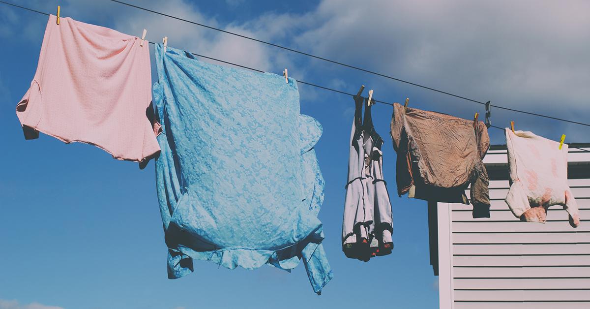 lower energy hangdry clothes