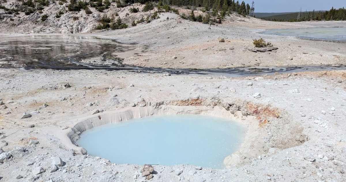 Blue Pool in Yellowstone National Park (Cover Image Source: USGS | Mike Poland)