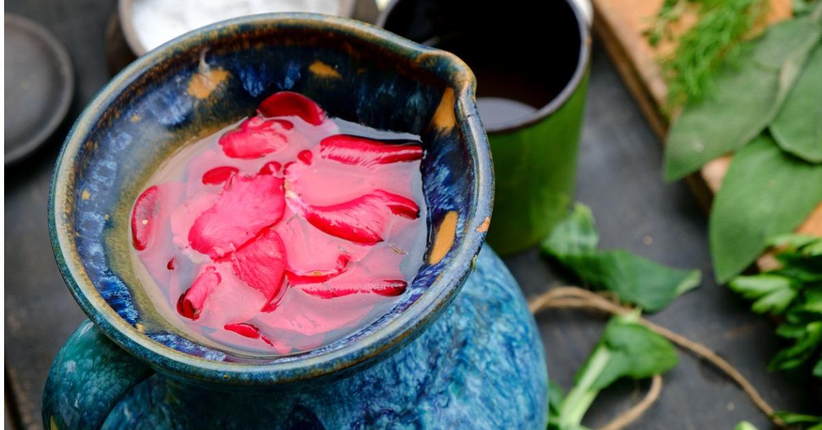 how to make rose water