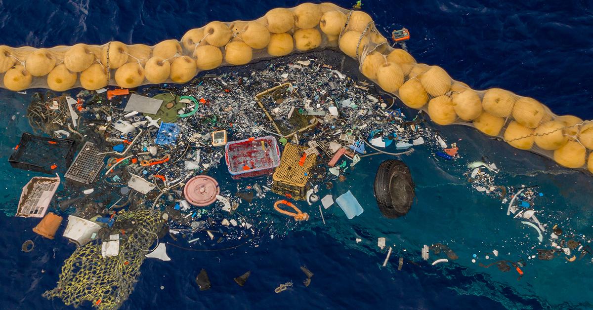 the ocean cleanup garbage