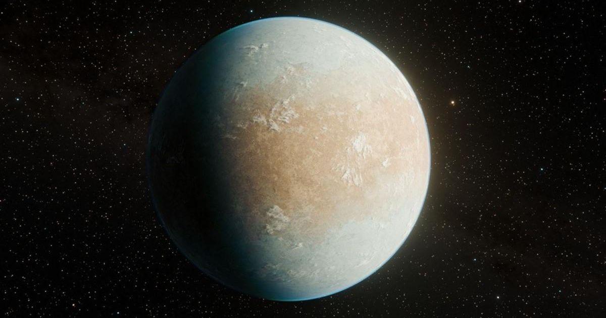 Artist's concept of exoplanet candidate HD 137010 b, dubbed a 'cold Earth' (Cover Image Source: NASA/JPL-Caltech/Keith Miller (Caltech/IPAC))