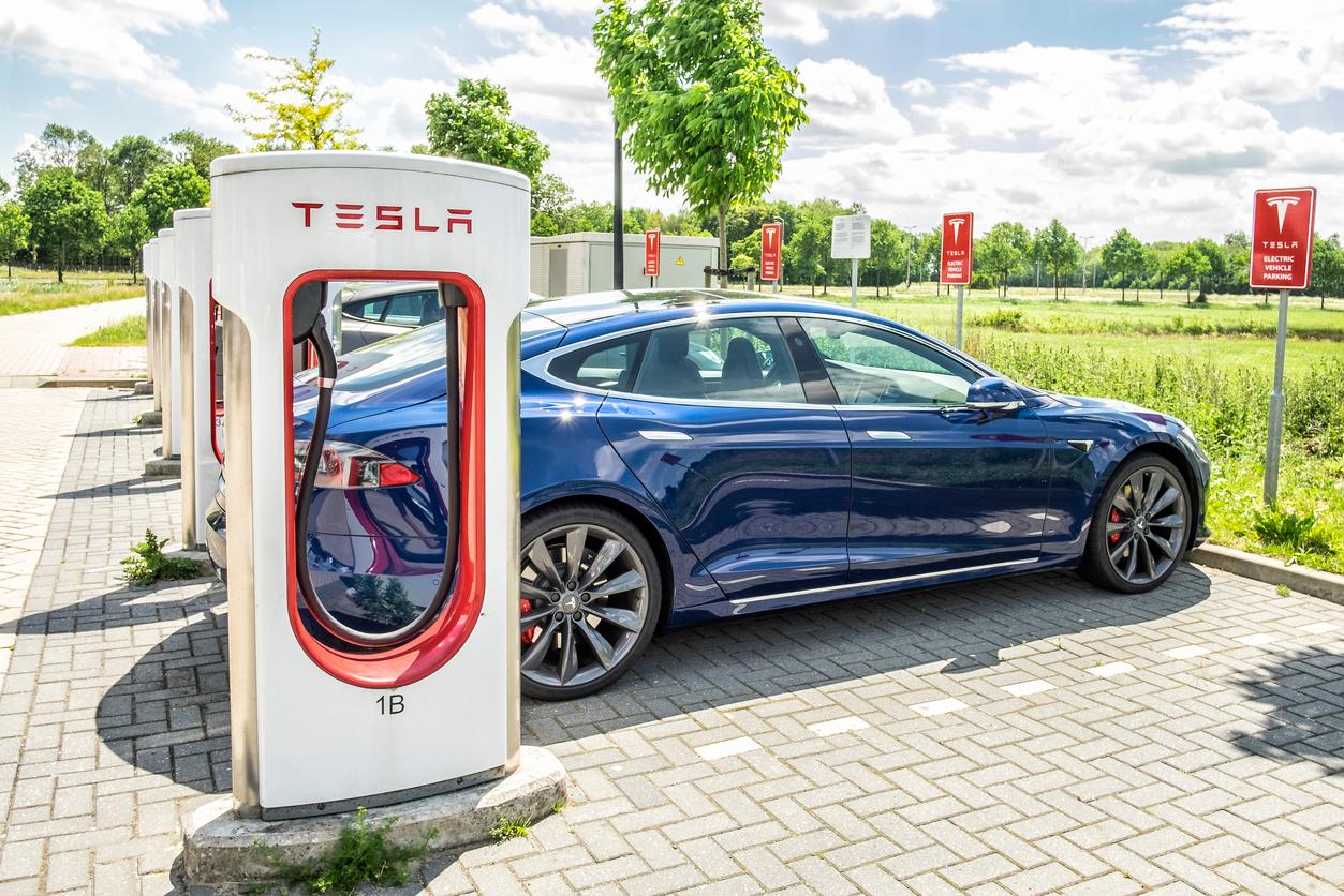 Tesla Charging Station